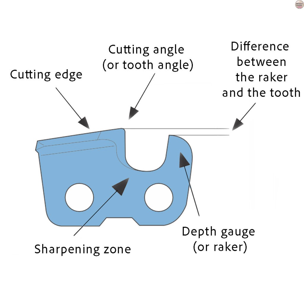 Sharpening Carving Knives and Woodworking Tools: Complete Guide! - sharpening carving knives and carpentry tools complete guide detail of a chainsaw chain