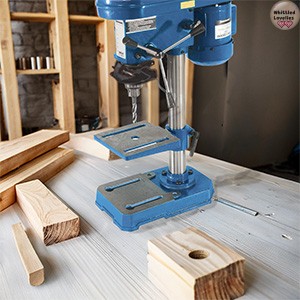 How to Build a Gouge Holder in 6 Foolproof Steps! - generic photo of a drill press