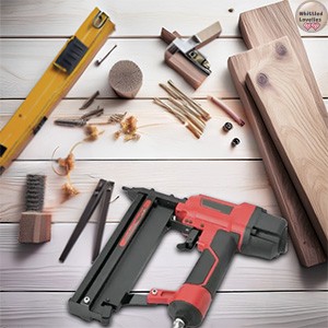 How to Build a Gouge Holder in 6 Foolproof Steps! - generic photo of a nail gun