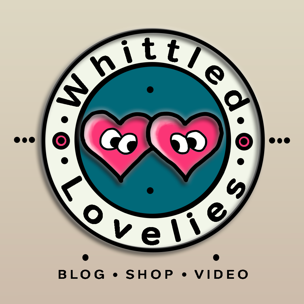 Nuovo logo Whittled Lovelies quadrato